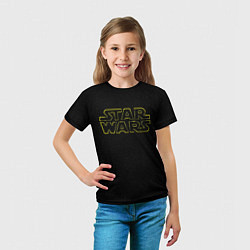 Футболка детская Logo - Star Wars, цвет: 3D-принт — фото 2