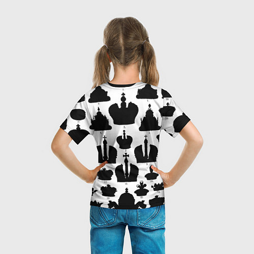 Детская футболка Символы власти / 3D-принт – фото 6