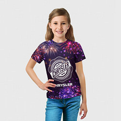 Футболка детская Праздничный Chrysler, цвет: 3D-принт — фото 2