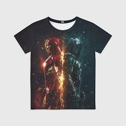 Футболка детская Железный Человек - Доктор Дум, цвет: 3D-принт