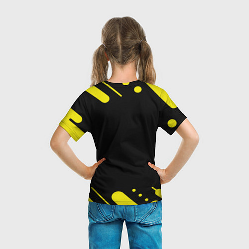 Детская футболка Lakers club / 3D-принт – фото 6