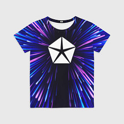 Футболка детская Jeep neon energy, цвет: 3D-принт