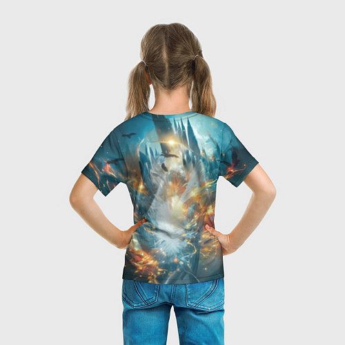 Детская футболка Гарри Поттер с волшебной палочкой / 3D-принт – фото 6