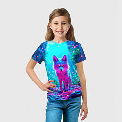 Футболка детская Сказочный волчок, цвет: 3D-принт — фото 2