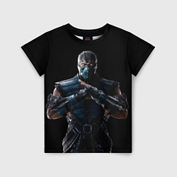 Футболка детская Mortal kombat - Sub Zero, цвет: 3D-принт