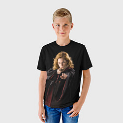Футболка детская Hermione Jean Granger, цвет: 3D-принт — фото 2