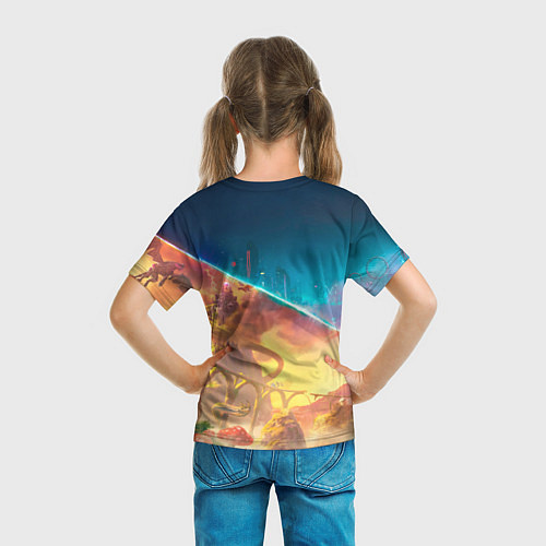 Детская футболка Главные герои Split fiction / 3D-принт – фото 6