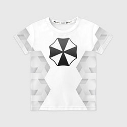 Футболка детская Resident Evil white poly, цвет: 3D-принт