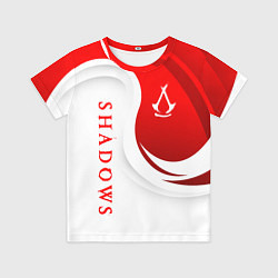 Детская футболка Assassins creed - shadows