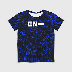 Футболка детская Enhypen blue energy, цвет: 3D-принт