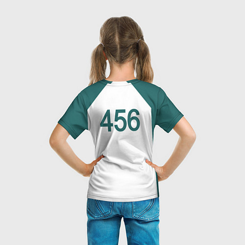 Детская футболка Форма номер 456 / 3D-принт – фото 6
