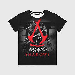 Футболка детская Assassins Creed Shadows - samurai, цвет: 3D-принт