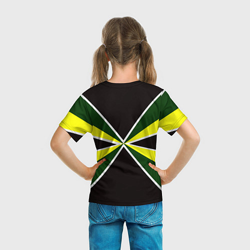 Детская футболка Мотострелковые войска: лавры / 3D-принт – фото 6