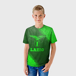 Футболка детская Lazio - green gradient, цвет: 3D-принт — фото 2