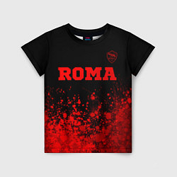 Футболка детская Roma - red gradient посередине, цвет: 3D-принт
