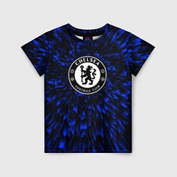 Футболка детская Chelsea blue energy, цвет: 3D-принт
