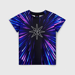 Футболка детская Dark Souls neon energy, цвет: 3D-принт