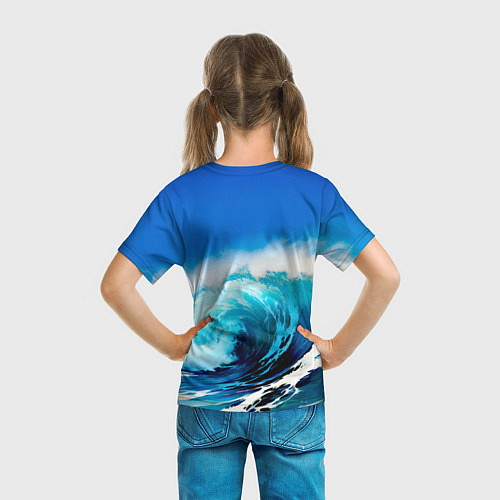 Детская футболка Все дуреют с этой рыбки золотой / 3D-принт – фото 6