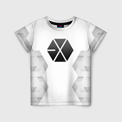 Футболка детская Exo white poly, цвет: 3D-принт