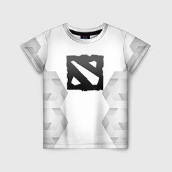 Футболка детская Dota white poly, цвет: 3D-принт