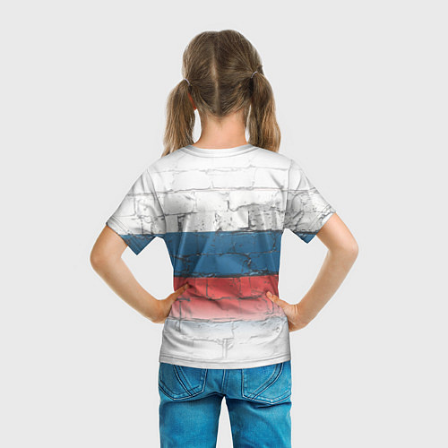 Детская футболка Воин веры / 3D-принт – фото 6