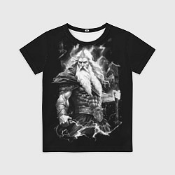 Футболка детская Перун бог громовержец, цвет: 3D-принт