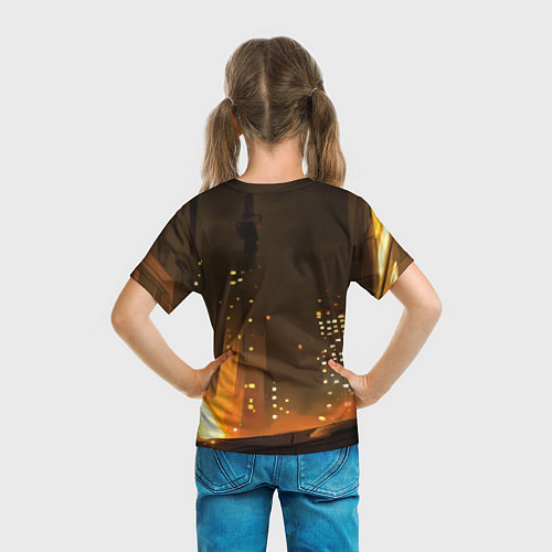 Детская футболка Человек-паук пускает паутину / 3D-принт – фото 6