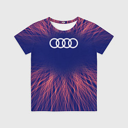 Футболка детская Audi red energy, цвет: 3D-принт
