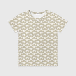 Футболка детская Геометричный узор в японском стиле, цвет: 3D-принт
