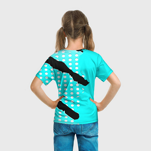 Детская футболка BMW sport краски / 3D-принт – фото 6