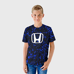 Футболка детская Honda blue energy, цвет: 3D-принт — фото 2