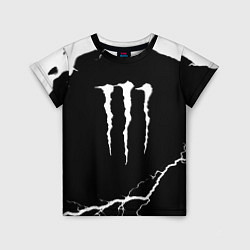 Футболка детская Monster energy storm energy, цвет: 3D-принт