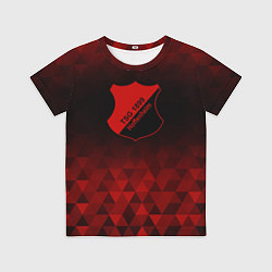 Футболка детская Hoffenheim red poly, цвет: 3D-принт