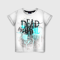Футболка детская Dead by april краски, цвет: 3D-принт