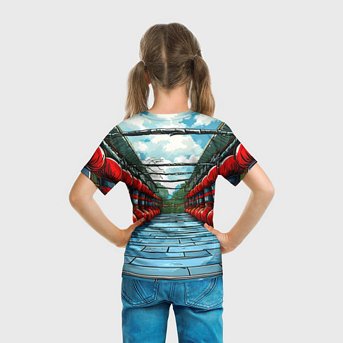 Детская футболка Зал Муай Тай / 3D-принт – фото 6