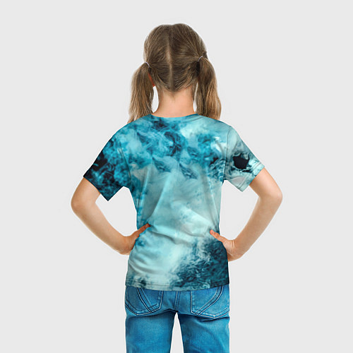 Детская футболка Артуро Гатти в дыму / 3D-принт – фото 6