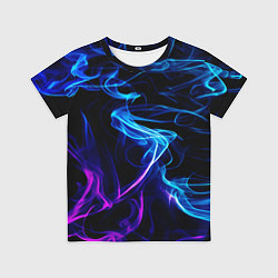 Футболка детская Color blue pink, цвет: 3D-принт