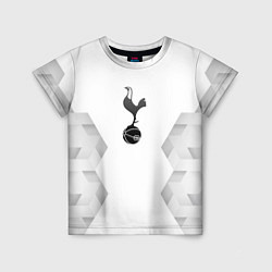 Футболка детская Tottenham white poly, цвет: 3D-принт