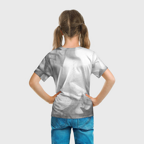 Детская футболка JAC - white gradient / 3D-принт – фото 6