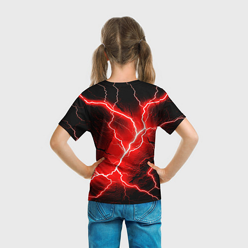 Детская футболка Lightning / 3D-принт – фото 6
