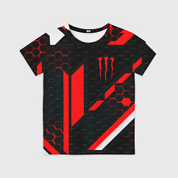 Футболка детская Monster energy sport geometry, цвет: 3D-принт