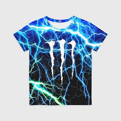 Футболка детская Monster energy electro, цвет: 3D-принт