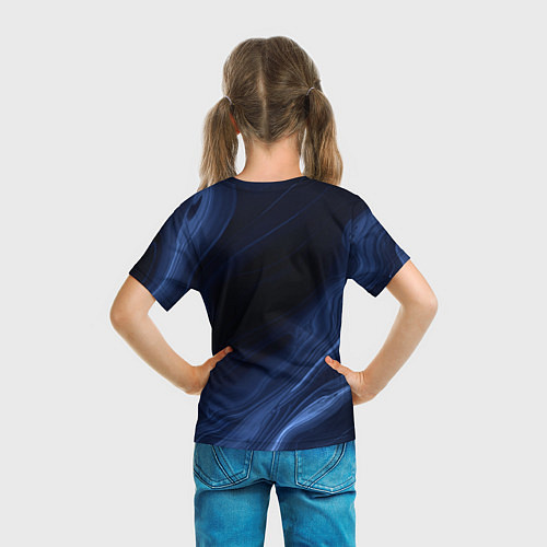 Детская футболка Haval тёмно-синий / 3D-принт – фото 6