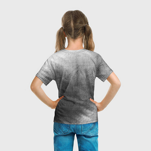 Детская футболка Genesis - grey gradient / 3D-принт – фото 6