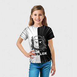 Футболка детская Роблокс персонаж, цвет: 3D-принт — фото 2
