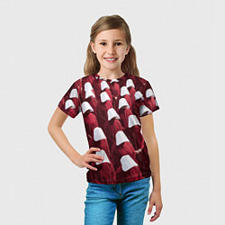 Футболка детская Рассказ служанки паттерн, цвет: 3D-принт — фото 2