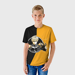Футболка детская Генос целится, цвет: 3D-принт — фото 2
