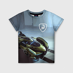 Футболка детская Lamborghini - motorsport extreme, цвет: 3D-принт