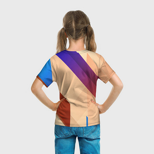 Детская футболка Multicolored / 3D-принт – фото 6