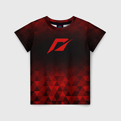 Футболка детская Need for Speed red poly, цвет: 3D-принт